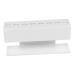 POPETPOP Eyelash tweezer Holder Tweezers Holder Organizer Tweezers Stand Holder Tweezer Display Stand Tweezers Display Holder Make up kit Acrylic Tweezers Holder Extender Pearlescent White 17x8cm White