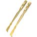 MagiDeal 4x 2x Multifunction 2 in 1 Wooden Massager - Long Handle Back Scratcher for Neck and Belly Relief | International Shipping Available - Buy Online on GoSupps.com