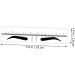 DOITOOL 50pcs Eyebrow Positioning Ruler Stickers Eyebrow Shaper Kit Eyebrow Ruler Disposable Set - Buy Online on GoSupps.com