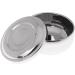 IKAPPY Large Stainless Steel Shaving Bowl with Lid - Chrome-Plated Luminous Surface | Perfect for All Shaving Needs - International Shipping Available - Buy Online on GoSupps.com
