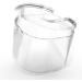 Transparent Glass Skull Shaver Rinse Stand - Compatible with Pitbull & Electric Shavers for Men & Women | Best eCommerce Store - Buy Online on GoSupps.com