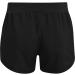 Under Armour Girls' Fly by Shorts - Black/White - Medium - Buy Online on GoSupps.com