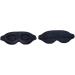 Buy 3D Black Silk Sleep Mask for Men & Women - Adjustable Soft Eye Mask for Ultimate Comfort | International Shipping - Buy Online on GoSupps.com