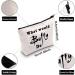 Bauna Vampire Lover Gift - 'What Would Buffy Do ' Makeup Bag | Travel & Survival Kit for Fans - Buy Online on GoSupps.com