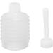 Portable 200ml Flexible Hygienic Vaginal Douche Bulb Enema Water Bottle - Ideal for Cleaning (White) - Buy Online on GoSupps.com