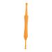 kisronda Ear Cleaner Tool | Double Head Ear Wax Removal Tool Portable Ear Pick Toddler Ear Cleaner Tool Ear Wax Pickers Ear Care Tool | for Ear Cleaning Orange