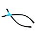 Jingyun 1 pair of children's glasses replacement glasses replacement temples glasses frame temples lenses arms legs-I19