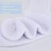 Athlemo Men's Bamboo Diabetic Socks 9-11 White (6 Pairs) | Loose Fit Circulation Crew, Seamless, Breathable & Odor-Free - Buy Online on GoSupps.com