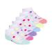 PUMA Kids' 6 Pack Low Cut Socks 7-8.5 Bright Combo