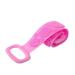 Bath Sponge Body Silicone Brush Scrub Body Exfoliation Sponge Brush Bathroom Shower Back Brush Sponges Bath (Color : Pink)