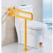 Toilet grab bars bathroom safety frame grab bars auxiliary track for the disabled non-slip suitable for elderly women White-B 75X70cm (Yellow b) - Buy Online on GoSupps.com