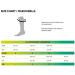 CEP Ultralight Compression Calf Sleeves for Men | Electric Blue/Green V Compression Sleeves - Buy Online on GoSupps.com