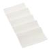 Gogogmee 5 Sheets Double-sided Tape Double Sided Extension Tapes Wig Tape Hair Extension Strip Invisible Tape Hair Extension Two Sided Tape Seamless Hair Extension Tape Adhesive White 2X0.5X0.1CM White