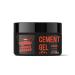 Barbers Garage Cement Gel (350g) – Italian Details – Smooths Curly Hair – Effective Against Frizz – Maximum Hold – Styling Gel