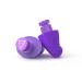 Flare Earshade Earplugs Block sound Aerospace Aluminium & Super soft memory foam Violet