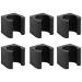 Qiterr Billiard Cue Clip Set | 6Pcs Plastic Pool Cue Holders for Exhibition and Storage - Buy Online on GoSupps.com
