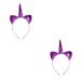 FRCOLOR Kids Hair Accessories hair for hair ties hair ties for hair band hair decoration paillette headband hair hoop hair ornament sequins child Kid Hair Accessories