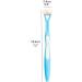 Zumaha Unique 3-Page Design Toothbrush | Large Angle Bristles for Complete Clean | Set of 6 Travel Hand Toothbrushes - Buy Online on GoSupps.com