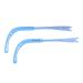 VekkEr yewear Leg Eyeglass Accessories 1 Pair Adjustable Silicone Eyeglass Temples for Kids Accessories Eyeglass Repair Replacement Parts Blue