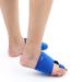 Verve Jelly Bunion Corrector - Day & Night Relief for Hallux Valgus Bunion Pain and Flat Feet | Arch Support Pads & Bunion Rails (Blue) - Buy Online on GoSupps.com