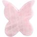Massage tools massage roller massage tab massage tool rose quartz-jade roller real jade gua Sha board mushroom massager facial lifting tool face-guasha massage tool (scooter) Butterfly Shape pink
