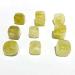 Natural Yellow Quartz Crystal Cube Citrine Tumbled Stone Crystal 9pc Obelisk