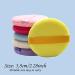 20 Pieces Pure Cotton Powder Puff Cosmetic Powder Puff Washable Foundation Puffs Soft Furry Makeup Tool for Women Girls Body Powder Loose Powder Mineral Powder 2.28 Inch Multicolor - Buy Online on GoSupps.com