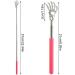Trixes Pink Back Scratcher - Extendable Telescopic Stainless Steel Hand - Body Massage & Head Scratch Device - Funny Cool Gadget for Relaxation - Buy Online on GoSupps.com
