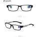 Eyglajdd TR90 Reading Glasses for Men & Women - 2 Pack Blue Light Blocking Glasses - Stylish Gray-Red 2.0x - Buy Online on GoSupps.com