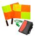 MANZONI Referee Kit Checkered Flags Wallet Notebook with Red Yellow Card and