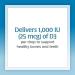 Natural Factors Vitamin D3 Drops 25 mcg (1000 IU) - Unflavored 0.5 fl oz (15 ml) - Boost Immunity & Bone Health - Buy Online on GoSupps.com