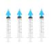 Healeved 4Pcs Ear Wax Removal Syringe Ear Cleaning Washer Ear Cleaning Kit Ear Irrigation Flushing System for Adult Kids 10ML