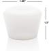 VAKA PU Rubber Roller Skate Toe Stoppers - 1 Pair White | Includes Screws - Buy Online on GoSupps.com