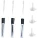 Healeved 9 Pcs 10ml Empty Mascara Tube Clear Mascara Tube Containers with Lids Lip Gloss Containers Funnel 1 g (Pack of 1) As Shownx3pcs - Buy Online on GoSupps.com