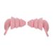 FRCOLOR 1 Pair Anti Noise Sleep Ear Buds Swimming Sleeping Earbuds Soft Silicone Noise Canceling Travel Pink Dedicated Motorcycle Pink 1 Count (Pack of 1)