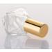 6 Pack 8ml Glass Roll-On Bottles with Stainless Steel Roller Balls - Polygonal Cosmetic Containers for Essential Oils Perfumes & Aromatherapy - Gold Cap - Buy Online on GoSupps.com