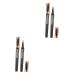 Beavorty 4 Pcs Makeup Eyeliner brown eyeliner gel eyeliner Eye Lining Pens No smudge 1 count (Pack of 1) As Shownx2pcs