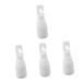 Healvian Healvian 4 Pieces Head for Blind Eye Mask Eye Mask Blindem Fatigue Replacement Tips Crutch Tip for Daily Use Walking Stick Supply of Blind Plastic White