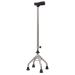 GHFTCCF Walking Crutches Elderly Walking Stick Multifunction Adjustable Walking Cane with 4-pronged Base Extra Stability Anti-Slip Crutch for Men & Women Lightweight Walking Aid Thicken 4-leg Crutch