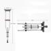 Crutches for Adults Underarm Crutches for Adjustable Crutches a Pair Underarm Crutches Lightweight Underarm Crutches Folding Anti-Skid Travel Walk Aluminum Crutches W - Buy Online on GoSupps.com