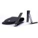 Nail Clippers Set Stainless Steel Nail Tools Built-in Nail File Portable Nail Clippers 3 Pieces Travel Travel Black - Buy Online on GoSupps.com