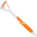 Ergonomic Tongue Scraper Cleaner Tool | Refresh Your Breath Safely - Flexible Design for Adults (Orange) - Buy Online on GoSupps.com