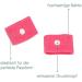 Cozy Racoon Acupressure Bracelet Set for Pregnancy Nausea Relief | Effective Side-Effect Free | Includes 4 Bracelets (2 Pink 2 Gray) & Travel Box - Buy Online on GoSupps.com