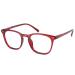 JiSoo Reading Glasses Women 3.0 Stylish Designer Readers 3.0 Womens Reading Glasses 3.0+ with Spring Hinge Red C-red 3.0 x