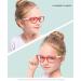 Flydo Computer Glasses for Kids - Anti-Glare Gaming Eyewear UV Blocking Eye Strain Glasses for PC Cell Phone & TV - Boys/Girls Color2 - Buy Online on GoSupps.com