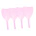 Baluue Lot De 4 Masques De Coiffure Transparents Visage Protection Coloration Cheveux Accessoires Salon Usage Quotidien Couleur Al atoire