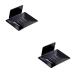 Amosfun 2pcs Soap Holder Soap Storage Holder Stainless Steel Soap Dish Metal Container Bathroom Soap Rack Soap Drainage Rack Kitchen Soap Wall-mounted Storage Rack 304 Stainless Steel