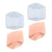 NOLITOY 2 Pairs Silicone Arch Support Adhesive Insole Sole Sticker Foot Care Cushion Foot Arch Support Arch As Shown 10x10cm