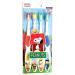 Firefly Peanuts Soft Toothbrush 4 Each