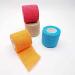 MANSHU Self-Adhesive Cohesive Wrap Bandage Tape - 12 Rolls, 2 x 5 yards, Assorted Colors - Buy Online on GoSupps.com